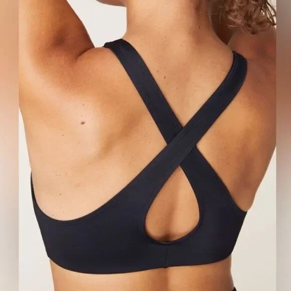 Andie Black Caledonia Criss Cross Back Bikini Top Sz S NWT - Picture 2 of 14